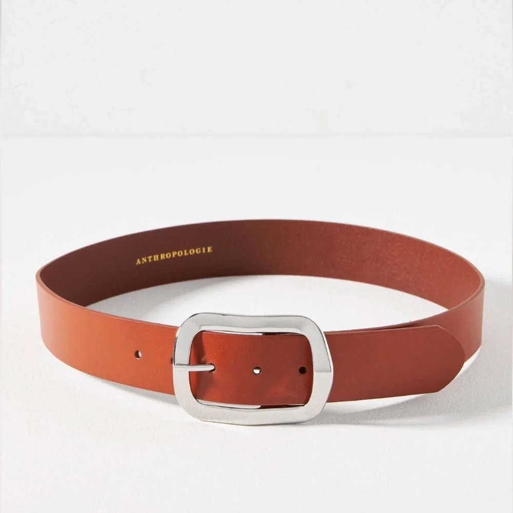 Anthropologie Square Buckle Belt